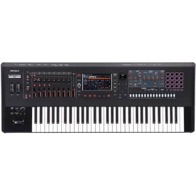 Roland FANTOM 6 EX Synthesizer Workstation Keyboard, 61-Key