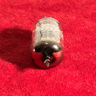 G.E Single Vintage 12AT7 (5965) preamp/amplifier vacuum tube 1960s - Clear Glass image 5