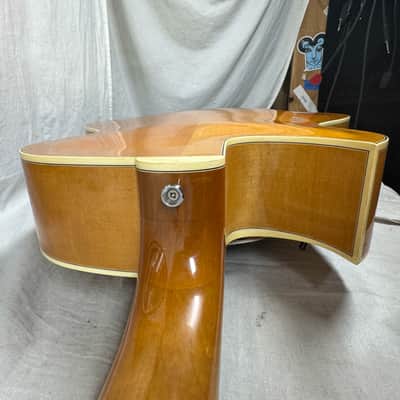 Yamaha AE-11 ae11 Archtop Electric Hollowbody Guitar with Case - Natural image 24