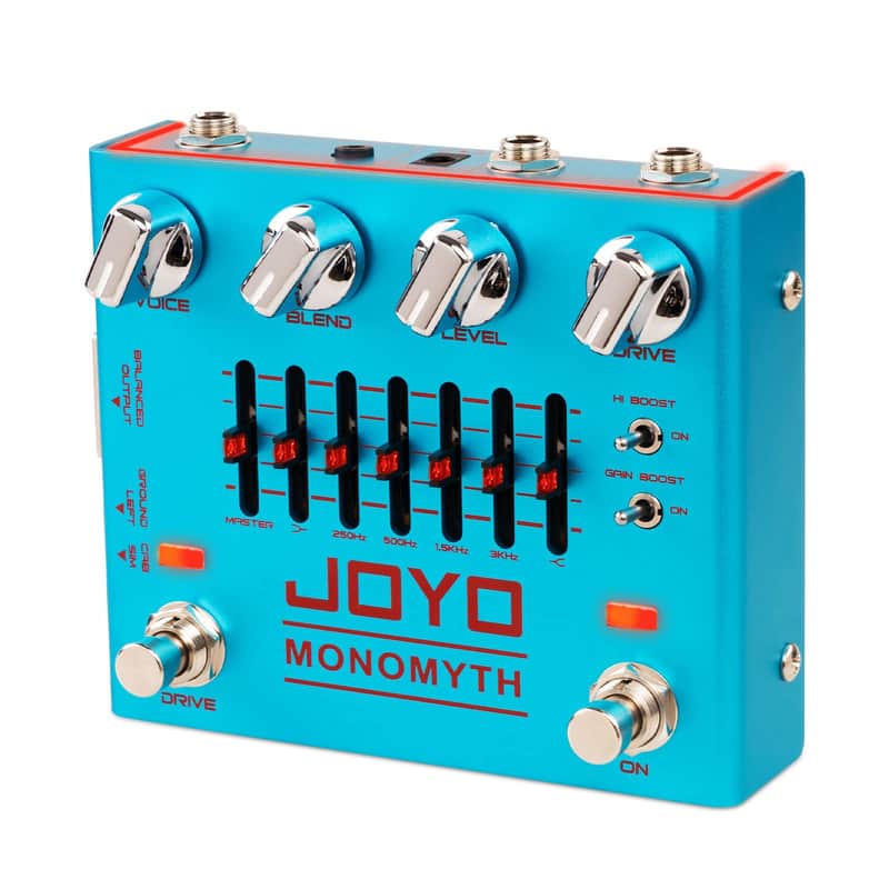 JOYO R-26 MONOMYTH Bass Preamp Effect Pedal Overdrive Channel with 6 Band-graphic EQ, (Price includes the import duty for US buyer) image 1
