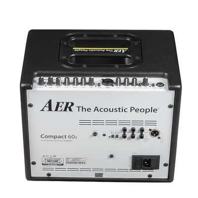 AER Compact 60/4 Compact Acoustic Guitar Combo in Black image 7