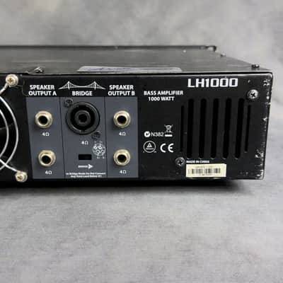 Hartke LH1000 1000-Watt Bass Amplifier and Valve Preamp image 12