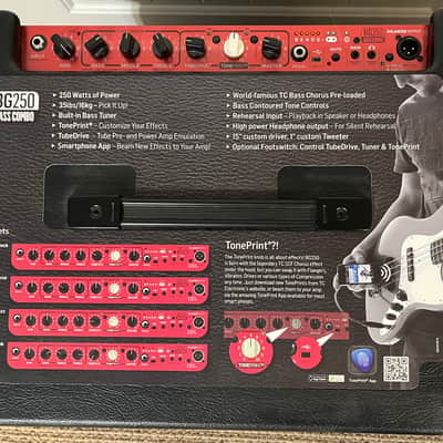 TC Electronic BG250 15" combo 2010s - black image 2