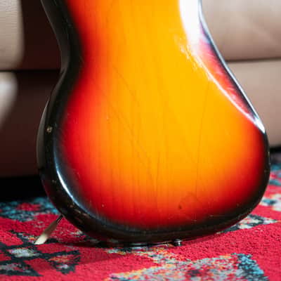 Fender Mustang Sunburst 1971 Pre-Owned image 7