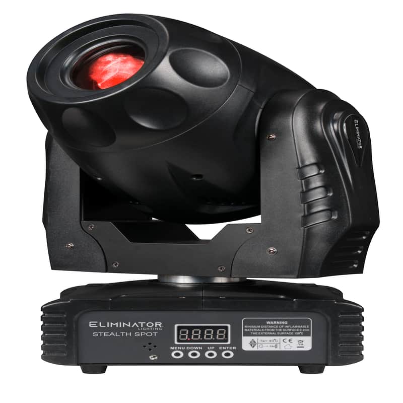 American DJ Eliminator Stealth Spot 60 Watt LED DMX Moving Head Spot Light ADJ image 1