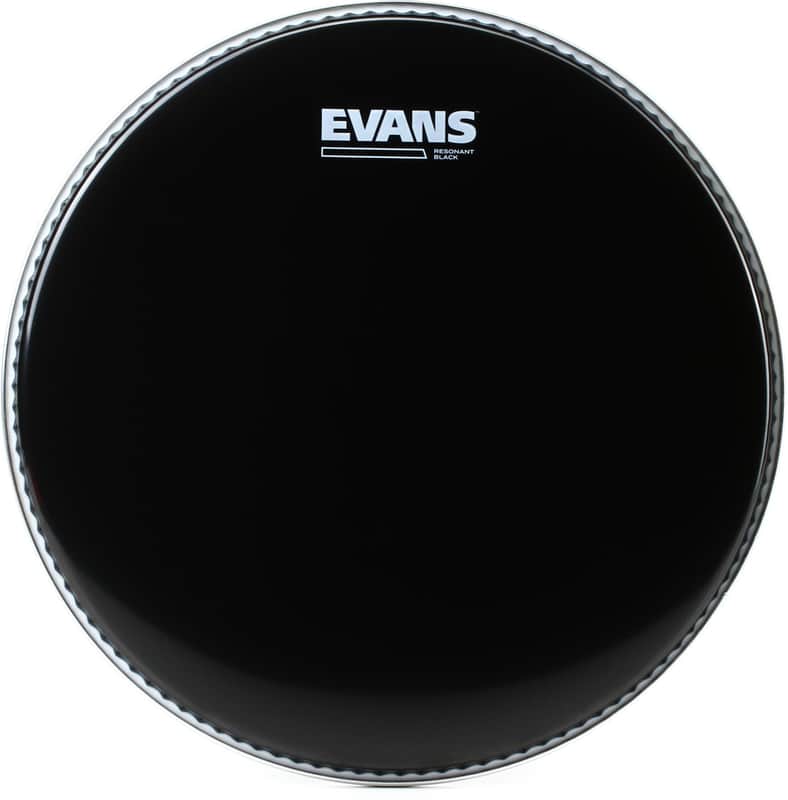 Evans Resonant Black Drumhead - 12 inch (5-pack) Bundle image 1