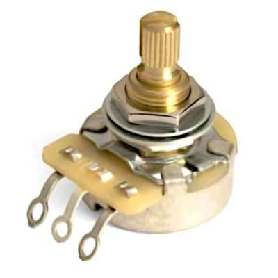 CTS 500K Audio Taper Pro Guitar Pot w/ Brass Shaft