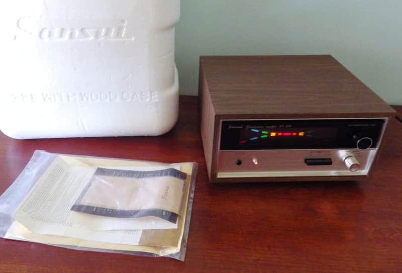 Vintage Sansui RA-500 reverberation amp New In Box 1970s lighting effects reverb amplifier image 1