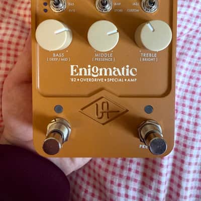 Universal Audio Enigmatic '82 Overdrive Special Amp 2024 - Present - Gold image 2