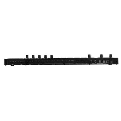 Arturia KeyStep Pro Chroma 37-Key Controller and Unparalleled 4-Track Sequencer and Keyboard with Blue LEDs and Stylish Knob Caps (Gray) image 3