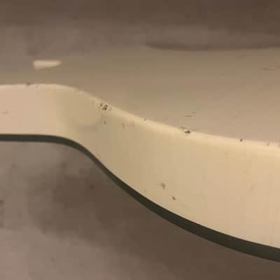 Guitar Mill T Style Body Aged Olympic White image 6