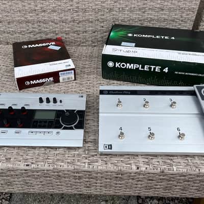 Native Instruments Kore + guitar rig + komplete 4 software 00s Silver image 3