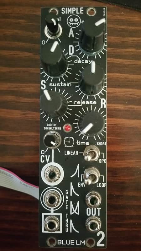 Blue Lantern Simple ADSR Looping Envelope Generator - 8HP image 1
