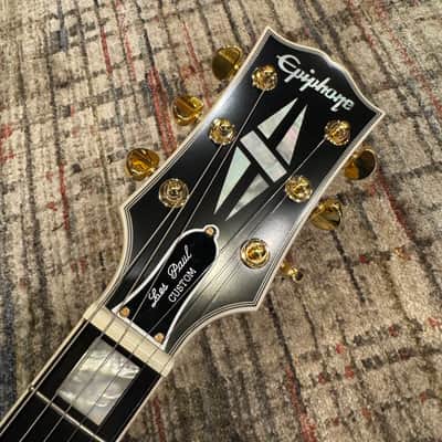 Epiphone "Inspired by Gibson Custom" '63 Les Paul SG Custom with Maestro Vibrola 2024 - Present - Classic White image 9