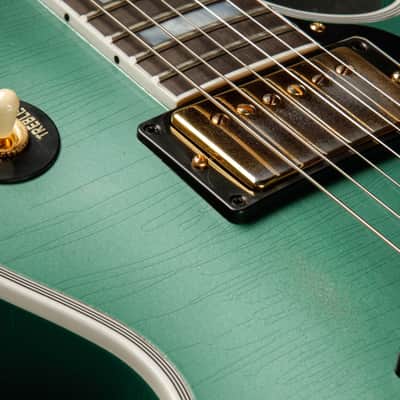 2024 - Gibson Custom Shop PSL Murphy Lab Les Paul Custom Heavy Aged Inverness Green 10.1 #CS400228 image 13