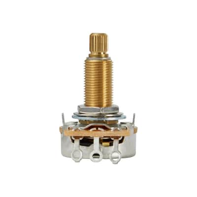 Gibson 500k Ohm Audio Taper Potentiometer Long Shaft image 4