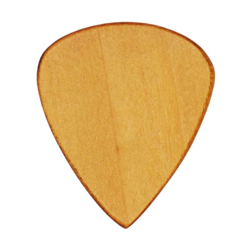 Haldu Wood Guitar Or Bass Pick - 1.5 mm Heavy Gauge - 351 Shape - Natural Finish Handmade Specialty Exotic Plectrum - 3 Pack New image 1