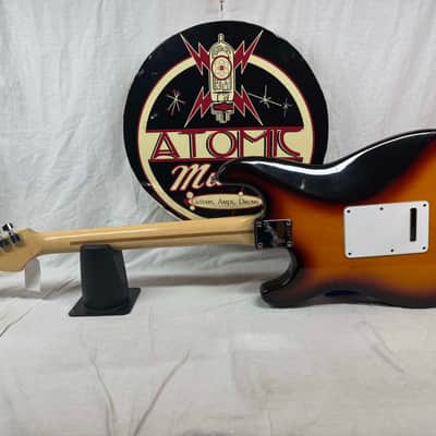 Fender American Standard Stratocaster Guitar 1993 - Brown Sunburst / Maple Neck image 8