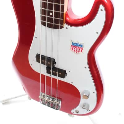 2002 Fender Precision Bass '62 Reissue candy apple red image 3