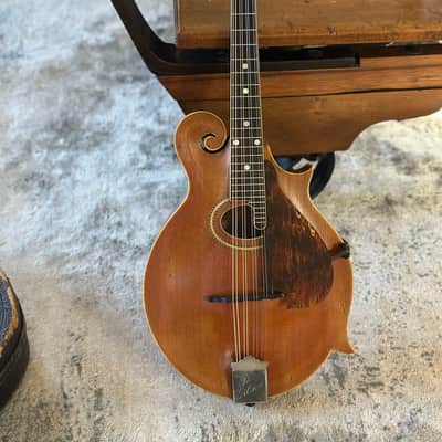 Gibson F4 mandolin 1913 - Natural Top image 13
