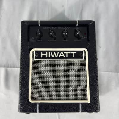 Hiwatt Desktop Bulldog Portable Battery Operated Amplifier *Rare* - Black image 5
