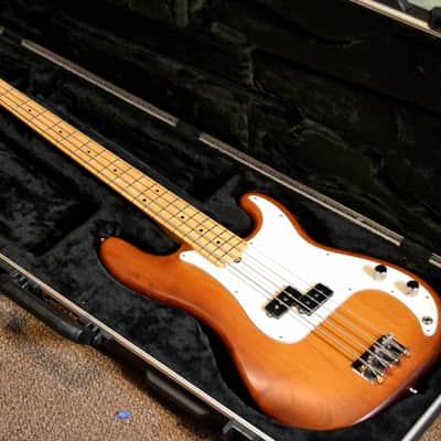 Fender American Special Precision Bass 2012 Honeyburst with Hardcase image 12