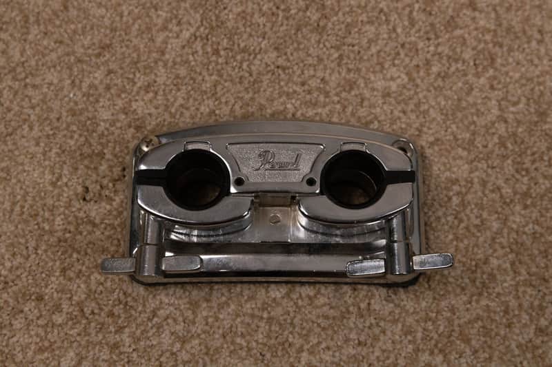 Vintage Pearl Bass Drum Double Tom Mount image 1