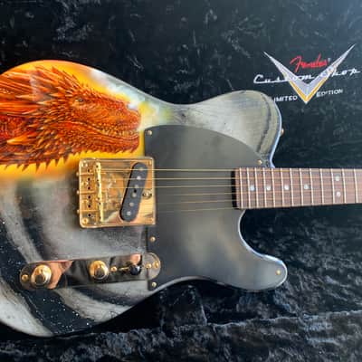 Fender  Esquire-Telecaster 6lb. Custom built w/ custom shop case By former Fender artist and worker. image 1