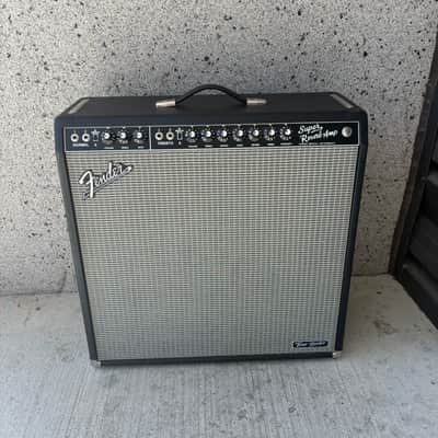 Fender Tone Master Super Reverb 2-Channel 45-Watt 4x10" Digital Guitar Combo 2021 - Present - Black electric guitar amp with foot switch image 2