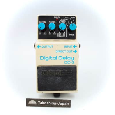 Boss DD-3 Digital Delay Long Chip 1989 Made in Japan Guitar Effect Pedal IA46398 image 1