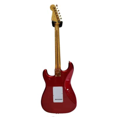 Fender MASTER BUILDER 1956 STRATOCASTER NEW OLD STOCK (DENNIS GALUSKA) 2017 - CANDY APPLE RED image 2