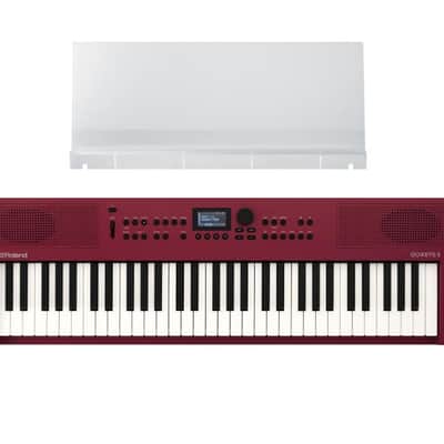 Roland GO:KEYS 3 Keyboard with Music Stand - Red image 1