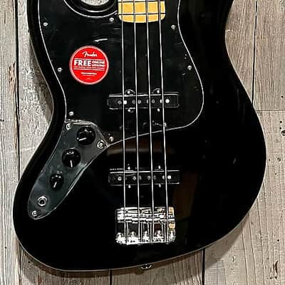 NEW Squier Classic Vibe '70s Jazz Bass Left-Handed - Black, We Love Lefty Players! Pro Set Up Included! image 4