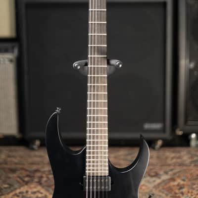 Ibanez RGRB620 Iron Label Electric Guitar - Black Flat image 4