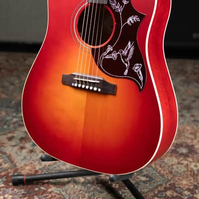 Gibson Hummingbird Special Acoustic/Electric Guitar - Satin Vintage Cherry Sunburst with Gig Bag image 5