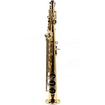 Yanagisawa SWO10 Professional Bb Soprano Saxophone in Gold Lacquer SN 00409374 image 5