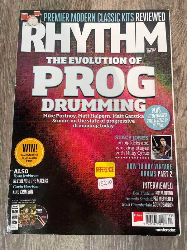 Rhythm Drum Magazine: Prog Drumming / Issue 233 / September 2014 image 1