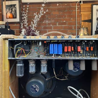 1959 Fender 5F4 Tweed Super Combo Amp - Killer Tweed Tones! image 13