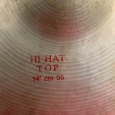Sabian 14” B20 Hi-Hats (Pair) 1980’s image 4