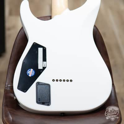 ESP E-II M-I NT Neck Thru Fishman Guitar w/ Case – Snow White (B-stock) image 7