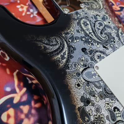 *NEW IN BOX* 2025 Fender Japan Limited Edition Stratocaster Black Paisley - MIJ JD25 - low tariffs image 15