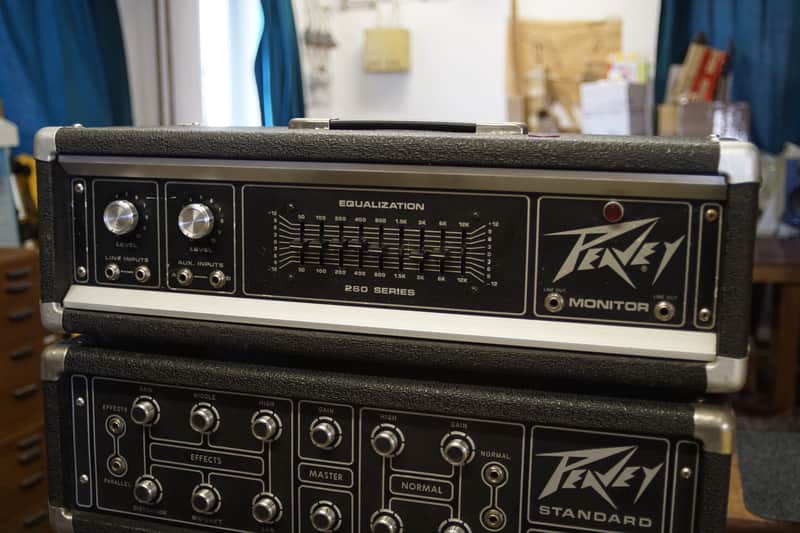 Peavey Monitor 260H - SERVICED - Standard Bass Guitar Amplifier Head image 1