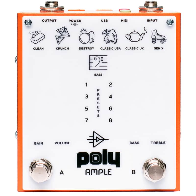 Poly Effects Ample Amp Simulator Pedal (Demo Deal) image 1