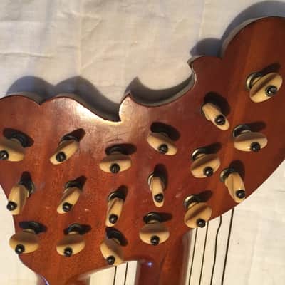 RARE Vintage Weymann Harp Guitar One of a kind(?) Rosewood and Spruce image 7