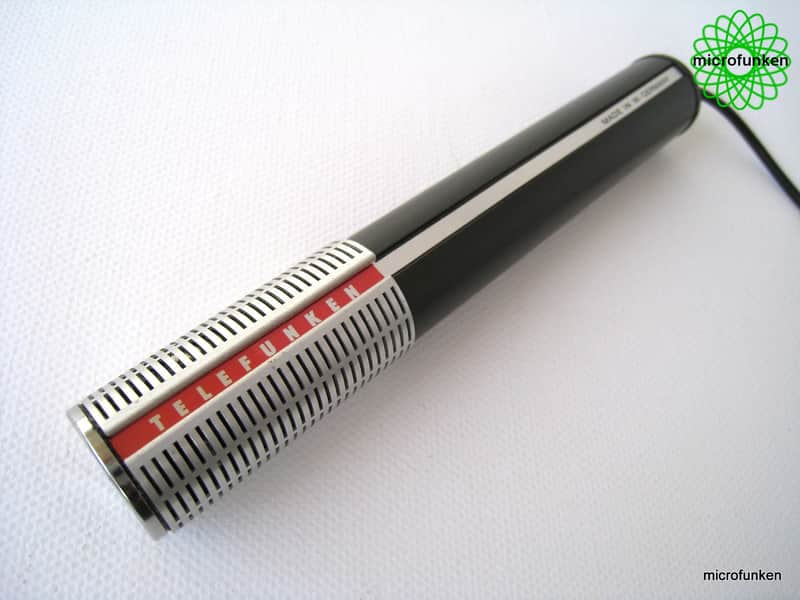 レア TELEFUNKEN ビンテージマイク TD-21 60年代 TELEFUNKEN TD21 Vintage dynamic microphone TD 21 60's | Reverb