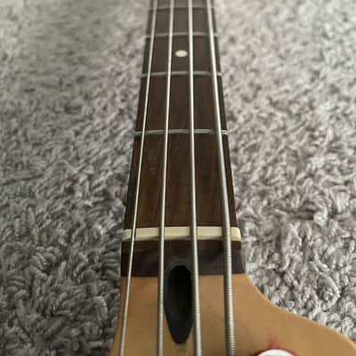 Fender Standard Jazz Bass 2005 MIM Midnight Wine Rosewood 4-String Bass Guitar image 8
