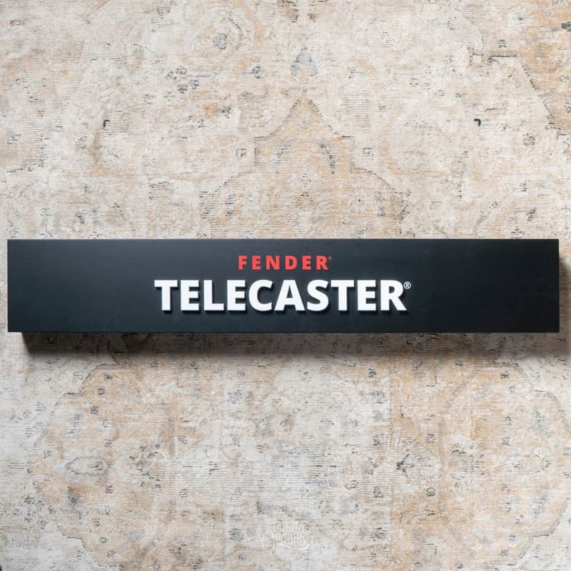 Fender Telecaster Sign Second Hand image 1