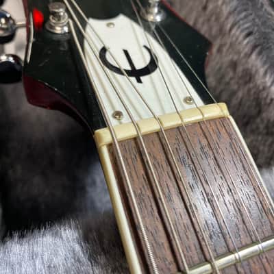1996 Epiphone Riviera CH - Cherry - Includes OHSC image 5