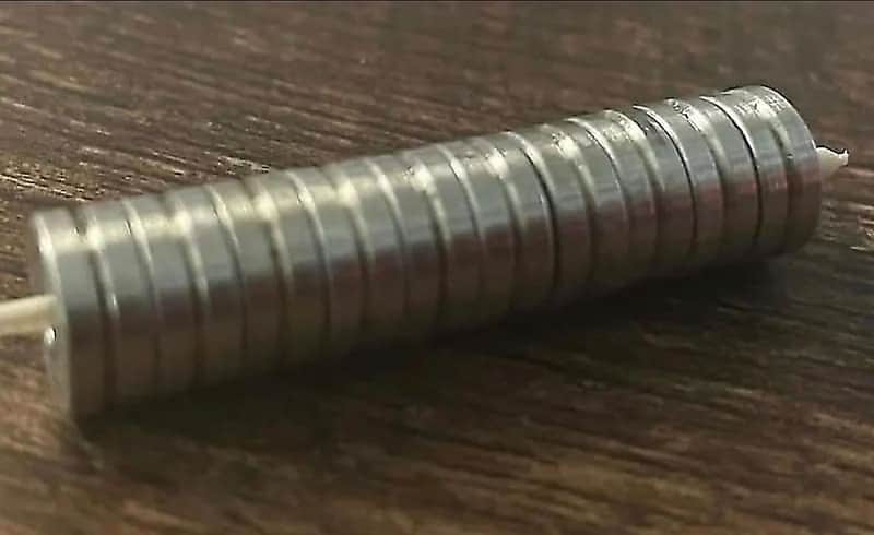 Pedal Steel Guitar Slotted Nut Rollers NOS - Aluminum image 1