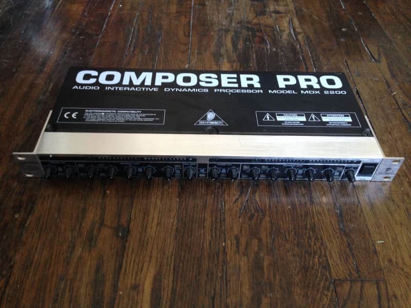 Behringer MDX 2200 Composer Pro | Reverb